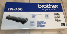 Genuine Brother TN-760 Toner Cartridge, High Yield 3000 pages, Black, New