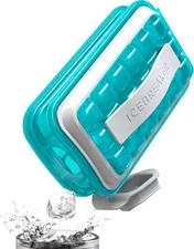 Ice Cube Maker- The Sanitary Ice Tray for Freezer - Make and Serve Ice