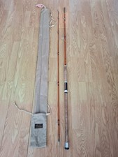 Vintage J S Sharpe of Aberdeen 9ft 3" Scottie Impregnated Cane Spin Fishing Rod