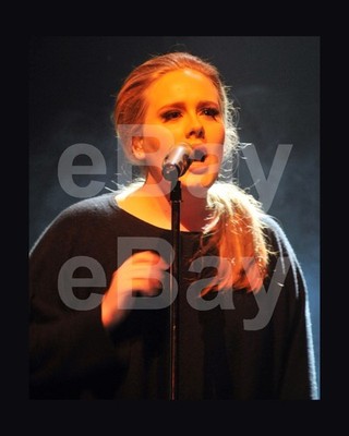 Adele ''Singer Live'' 16x12 Photo Poster Print
