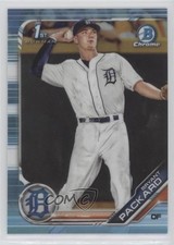 2019 Bowman Draft Chrome Sky Blue Refractor Bryant Packard #BDC-123 0e3