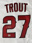 MIKE TROUT Signed AUTHENTIC Angels Nike Jersey MLB COA YP303295 - New Low Price