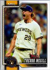 2026 Topps #141 Trevor Megill Milwaukee Brewers