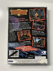 Ghen War (Sega Saturn, 1995)  CIB Complete Copy  With REGISTRATION CARD