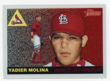 2004 Topps Heritage Chrome #0005/1955 Yadier Molina #THC99 Rookie RC Beauty