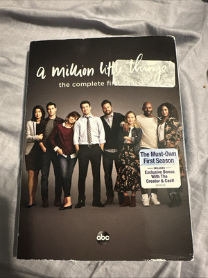 A MILLION LITTLE THINGS: SEASON 1 DVD - COMPLETE FIRST SEASON New & Sealed bonus