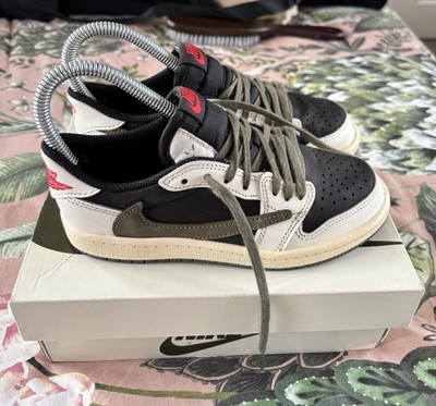 Kids Air Jordan x Travis Scott Cactus Jack UK13.5 Genuine Great