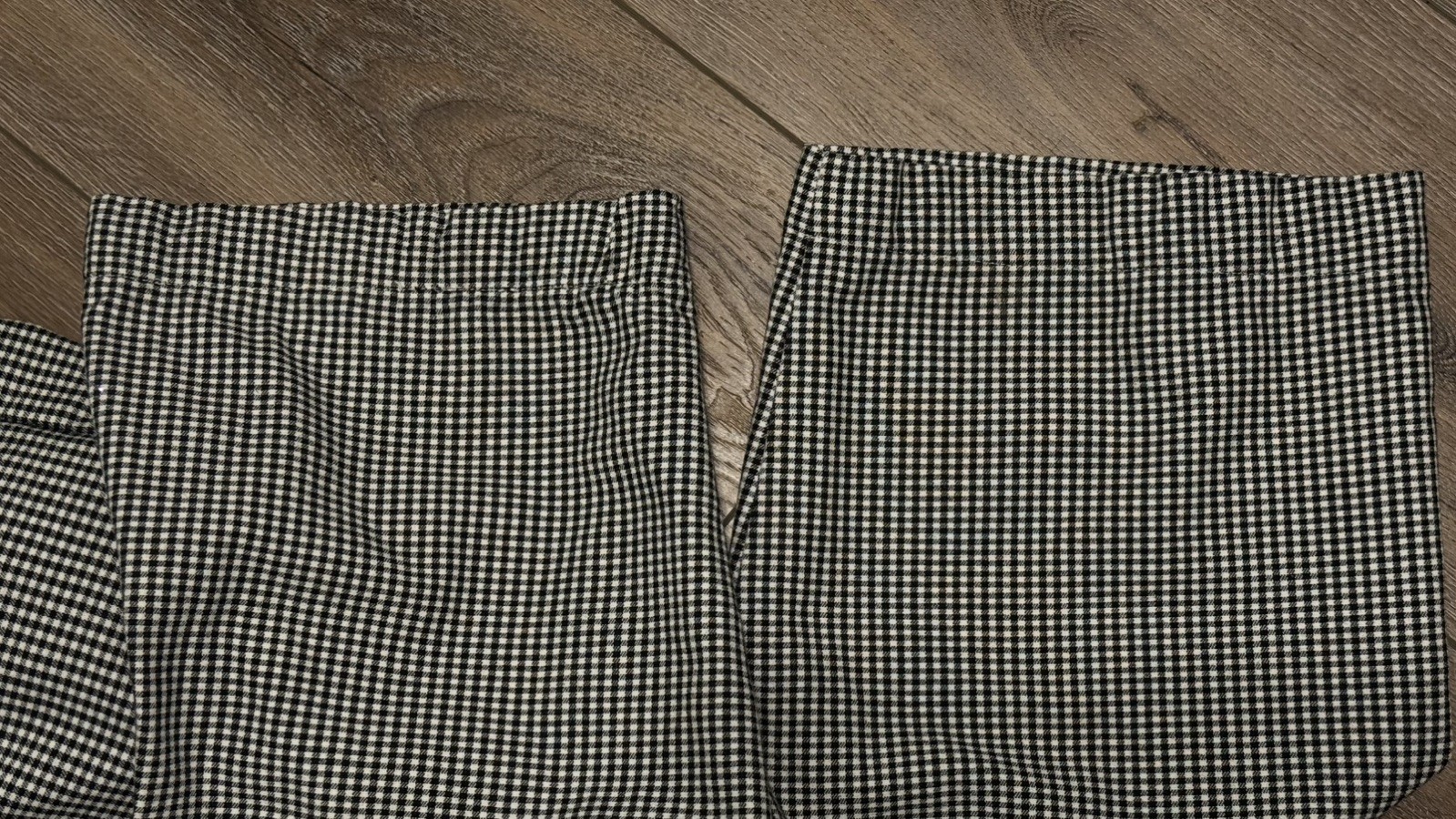 Chef Works Work Pants Large Drawstring Black Whit… - image 4