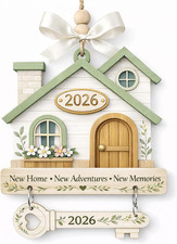 New Home Ornament 2026, New Home Gifts, Housewarming Presents, New House Gift, W