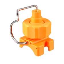 Spray Nozzle 1" Adjustable Ball Flat Fan Full Cone Clamp Clip Nozzle 2Pcs