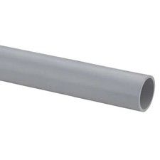 1 Schedule 80 PVC Pipe, Gray - 5' Length