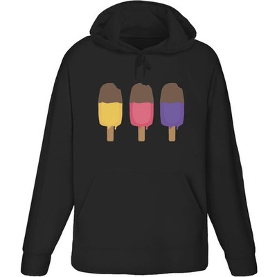 Hoodie / Kapuzenpullover ''Three Ice Lollies'' für Erwachsene (HO053776)