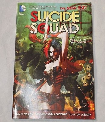 Suicide Squad Vol 1 Kicked In The Teeth TPB DC New 52 Harley Quinn Graphic Novel