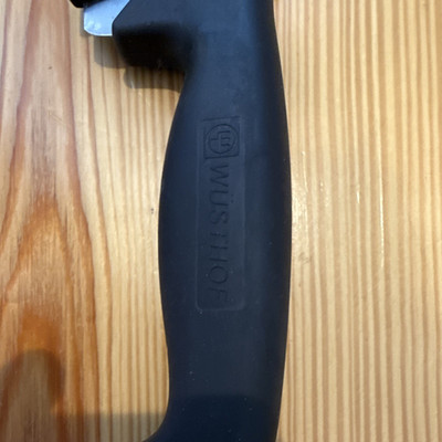 WÜSTHOF Pro 10 in Stainless Steel Cook's Knife Black Handle 4862/32cm
