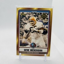 2007 Topps #HOF-GH Gene Hickerson Hall of Fame Class of 2007