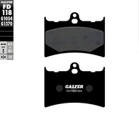 BremsbeläGe Set Galfer 2X FD118G1054 Semi-Metall Vorne 7Mm FüR Gilera Nordwest