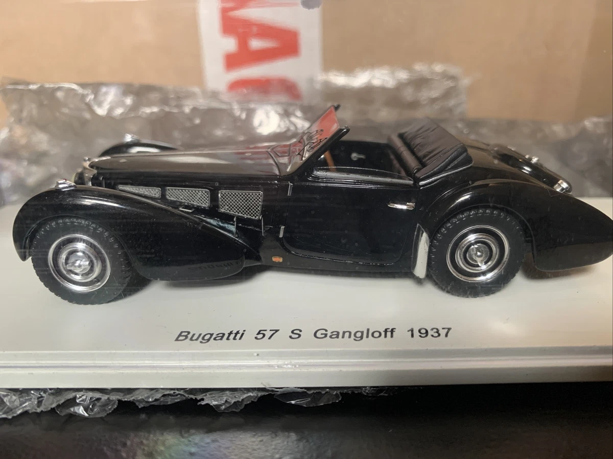 NO SPARK Bugatti Type 50S #6 24 Heures du Mans 1931 1/43 Kit M.C.M
