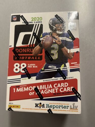 2020 donruss football blaster box downtowns! Hurts Burrow Rc