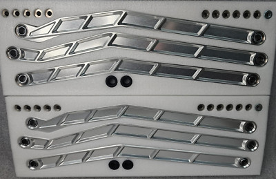 EOD Billet Aluminum High Clearance Radius Rods / Bars (6 pc) Can-Am X3 72'' 2017+