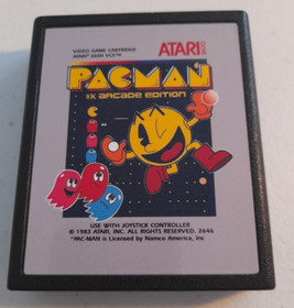 Pac-Man PacMan 8K Arcade Edition - Atari 2600, 2600+ 7800+ USED GAME