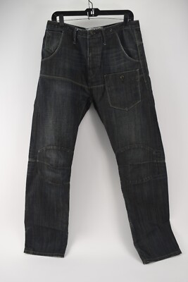 Hama Denim Co Mens Black Jeans Pants Size 34x34