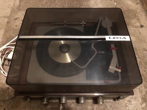 GIRADISCHI LESA Modello HF 800/CN RETRO VINTAGE ANNI 70 - Foto 10 di 10