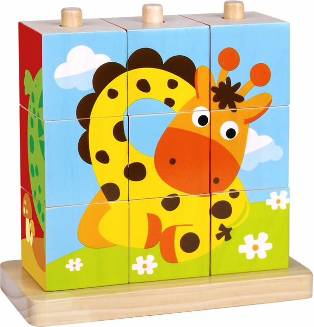 animal stacking blocks