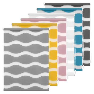 LICHTBLICK Duo Rollo Welle Klemmfix, ohne Bohren