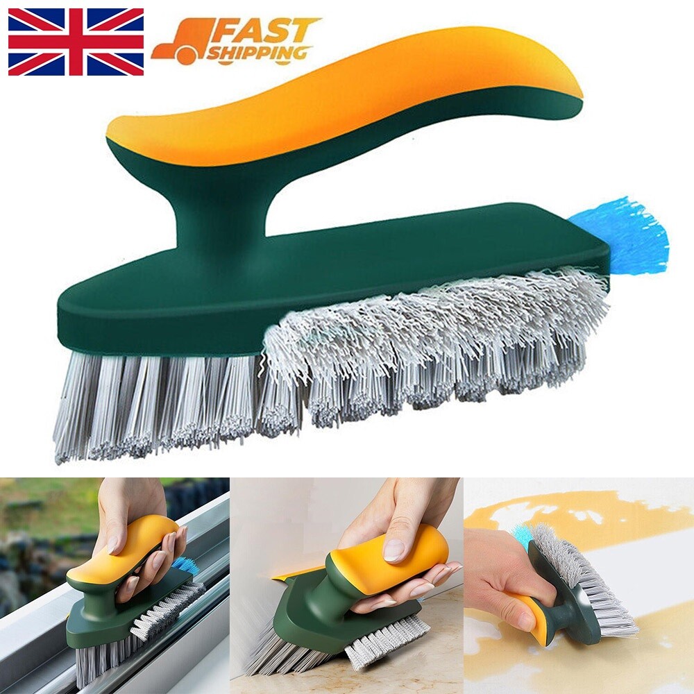 4in1 Tile Grout Cleaning Brush Mould Remover Floor Scrub Stain Cleaner