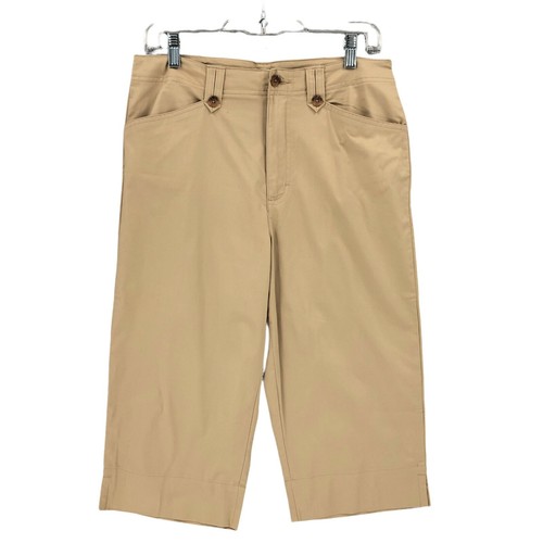 NEW White Stag Shorts Womens 8 Beige 