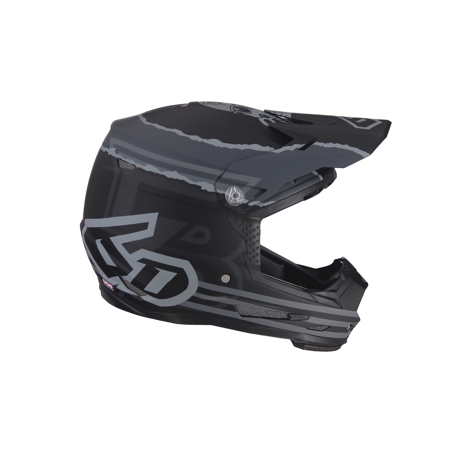 Caschi Motocross 6D ATR-2Y pericolo BOY Matte Black Youth