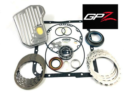 4L60E 10V Pump & Overdrive Repair 3/4 Piston GPZ W Deep Pan Filter Fiber Gasket