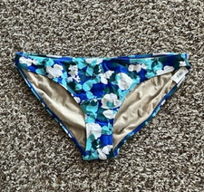 NWT GAP Body Blue Floral Bikini Bottoms Size XL