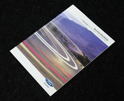 ORIGINAL!!! LEERES DIGITALES FORD SCHECKHEFT BENZIN DIESEL KEINE DOPPELTEN 