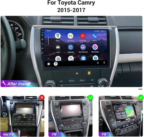 Android 13.0 For Toyota Camry 2015-2017 Car Stereo Radio GPS Navi Carplay 4+64GB - Picture 4 of 18