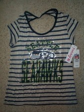 Seattle Seahawks JUNIOR/JUNIORS/TEEN GIRLS nfl Jersey Shirt s-sm-small 3-5 