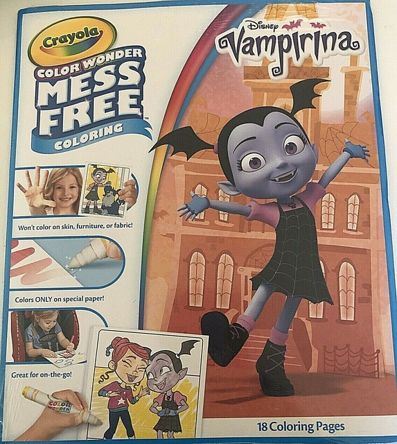 Scooby Doo Crayola Color Wonder Mess Coloring 18-page Pad Cry750209 for