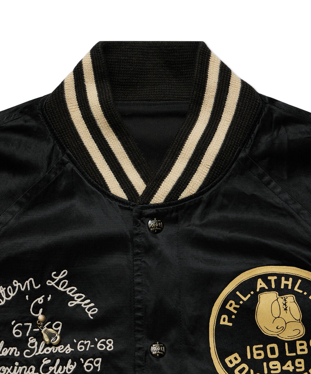 Polo Ralph Lauren New York Boxing Club Satin Varsity Polo Ralph Lauren New York Boxing Club Satin Varsity