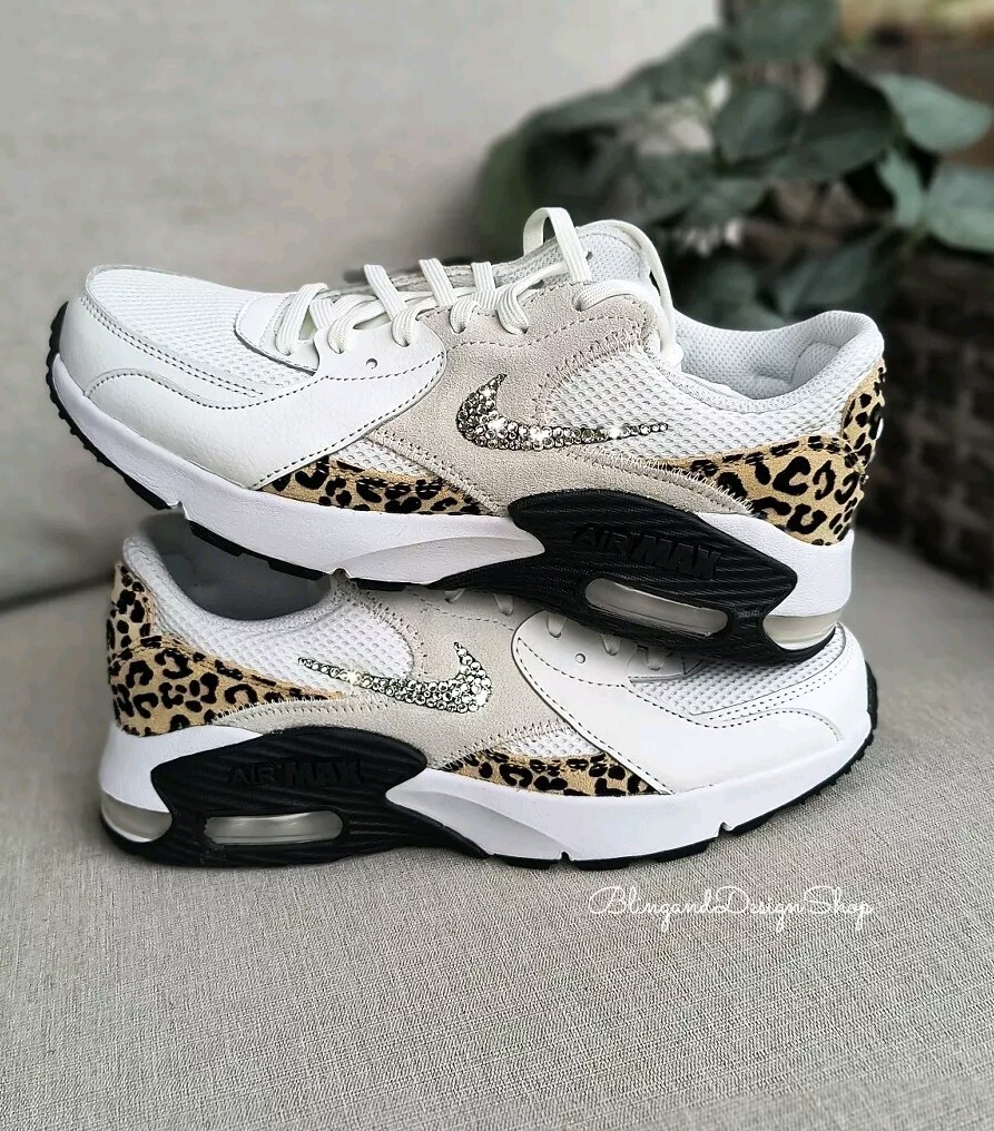 Leopard Print Nike Am Excee Bling Nike Air Max Excee Womens