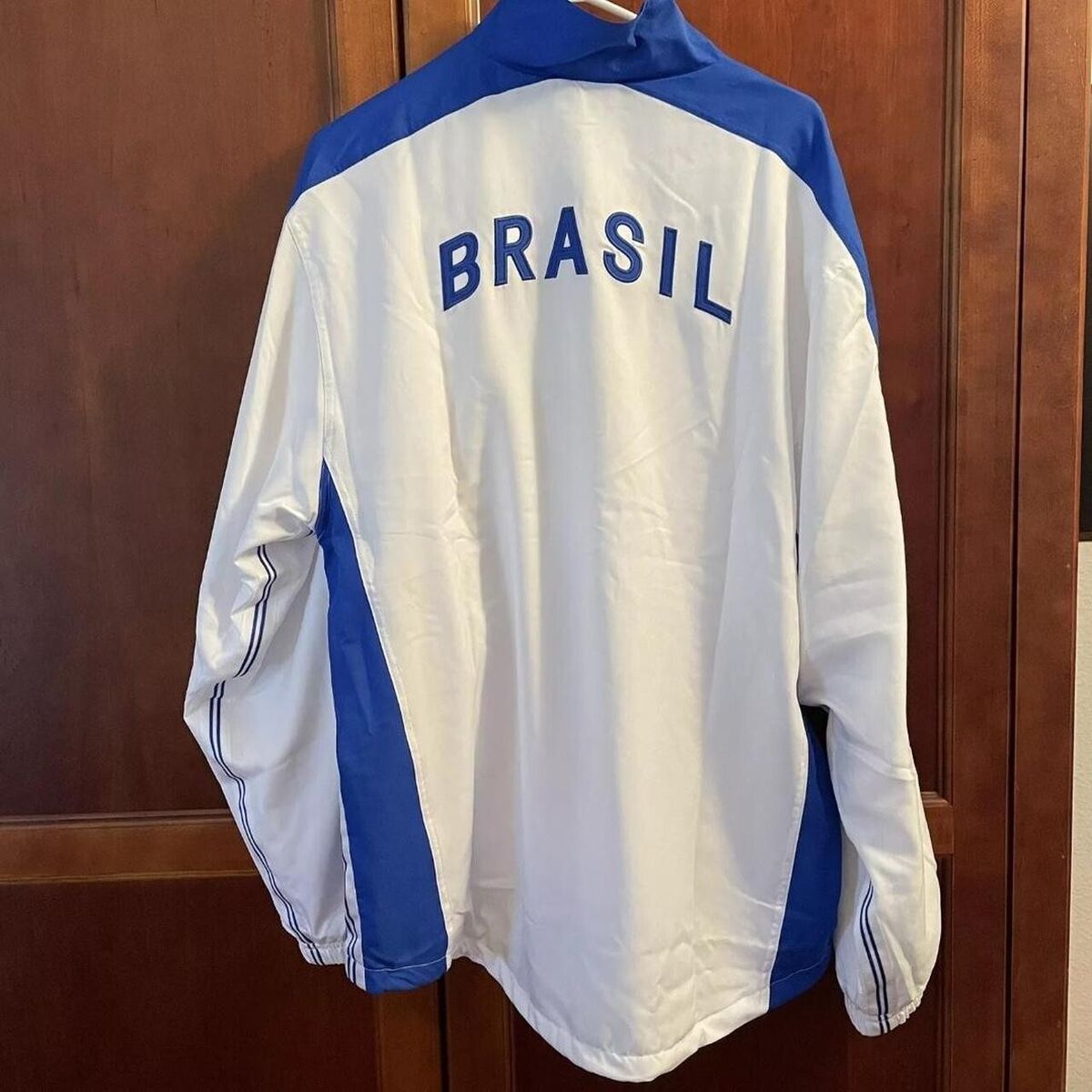 Brazil 1998 Reissue Men's Nike Soccer Replica Track Jacket Brazil 1998 Reissue Men's Nike Soccer Replica Track Jacket