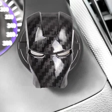 Car Interior Engine Ignition Start Stop Push Button Switch Button Cover