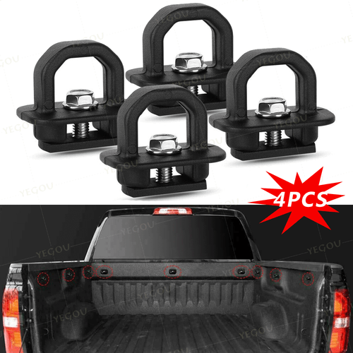 4x Tie Down Anchor Truck Bed Side Wall Anchors For Chevy Silverado GMC Sierra US eBay