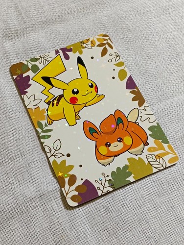 Pikachu Pokemon Pronto Promo Thank You Card Japanese Nintendo B3552 - Picture 5 of 11