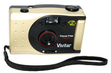 VIVITAR PN2011 35mm Film Camera Panoramic Focus Free Point and Shoot