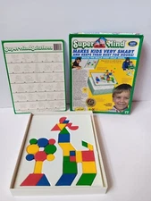 SuperMind Pattern Blocks And Cards Leisure Learning Basic Edition Ages 5-9