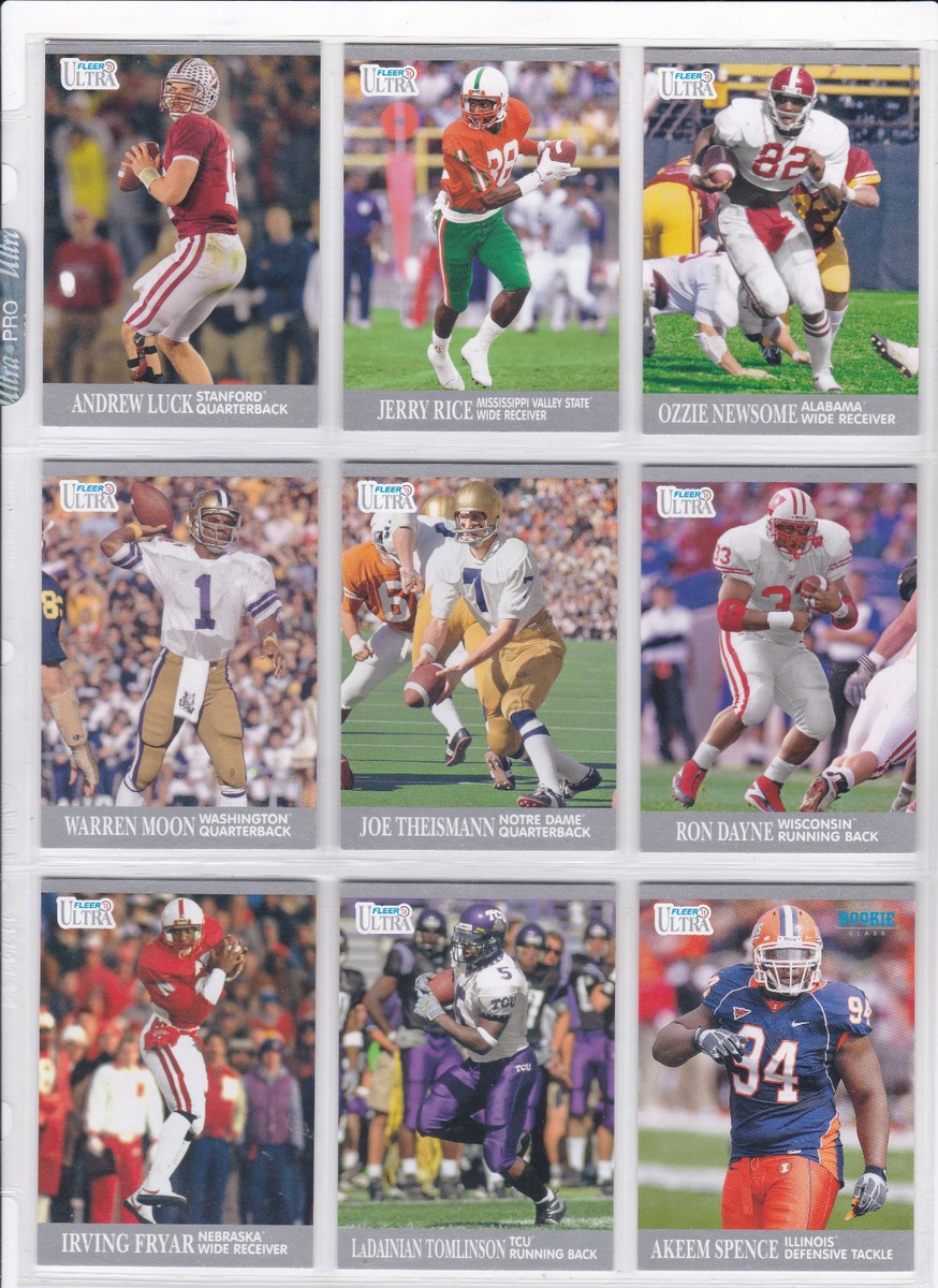 2013 UPPER DECK FLEER RETRO FOOTBALL 