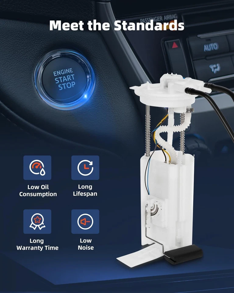 Fuel Pump Module Assembly For Ford Mustang 4.0L 4.6L 2006 2007 2008 2009 E2469M Foto 2 de 4