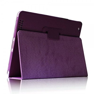 Housse De Protection Effet Grainé Pour IPad 3 / 4 / Air - Couleur Violet - Neuf Novago