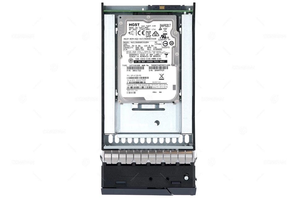 X90-412B-R6 NETAPP HDD 600GB 15K SAS 12G 3.5" LFF HOT-SWAP - Image 3 of 4