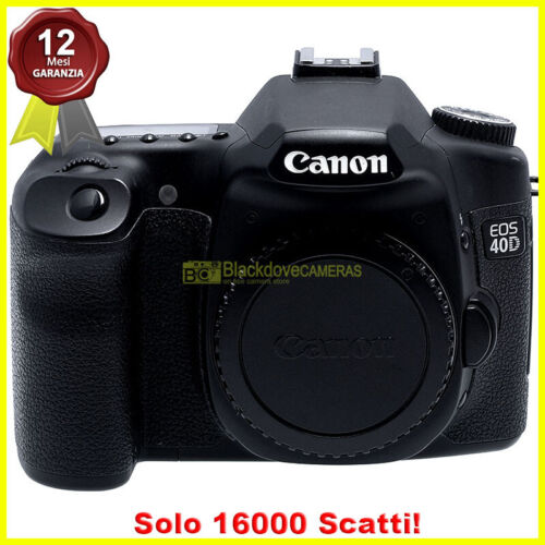 Canon EOS 40d Kamera Digital Reflex. Fotoapparat Solo 16000 Schnappschüsse - Bild 1 von 6